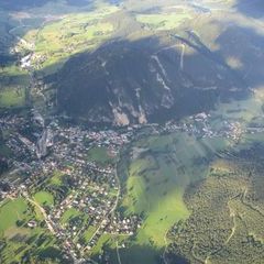 Flugwegposition um 17:13:46: Aufgenommen in der Nähe von Gemeinde Puchberg am Schneeberg, Österreich in 1854 Meter
